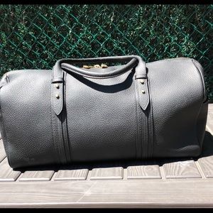 GiGi New York black duffel bag